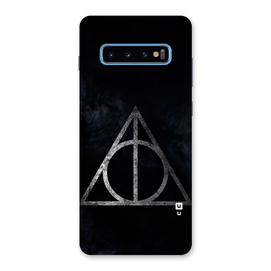 Rugged Triangle Design Back Case for Galaxy S10 Plus