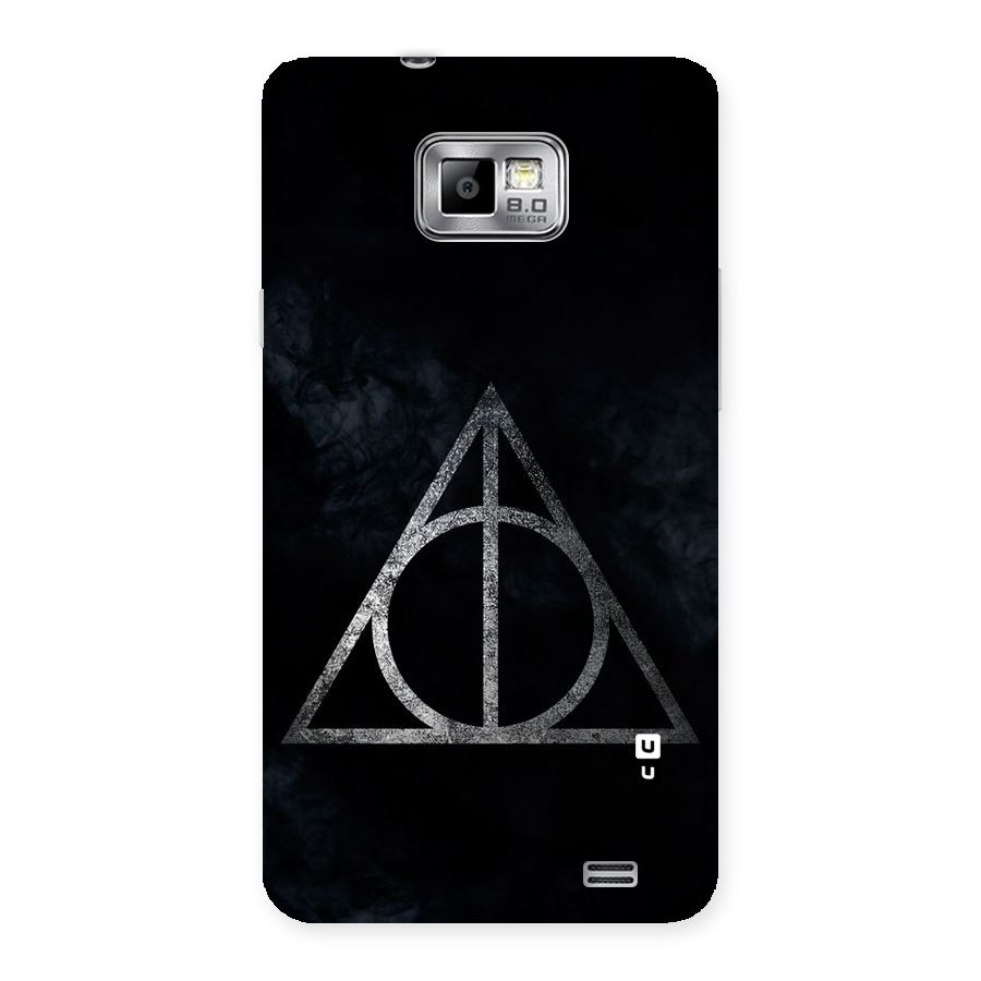 Rugged Triangle Design Back Case for Galaxy S2