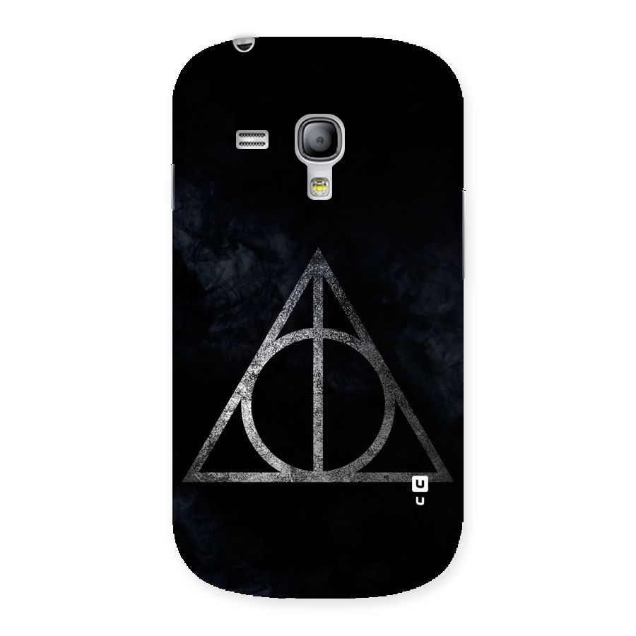Rugged Triangle Design Back Case for Galaxy S3 Mini