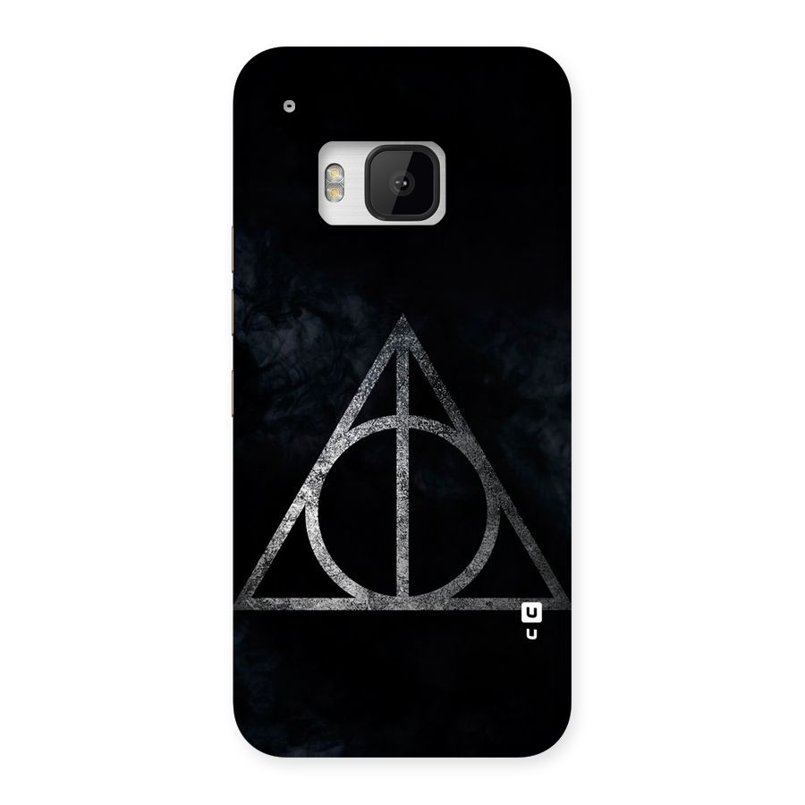 Rugged Triangle Design Back Case for HTC One M9