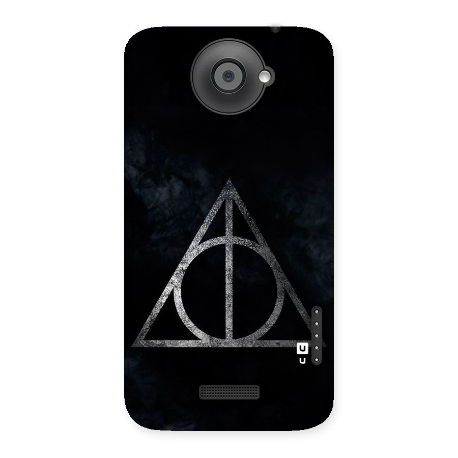 Rugged Triangle Design Back Case for HTC One X