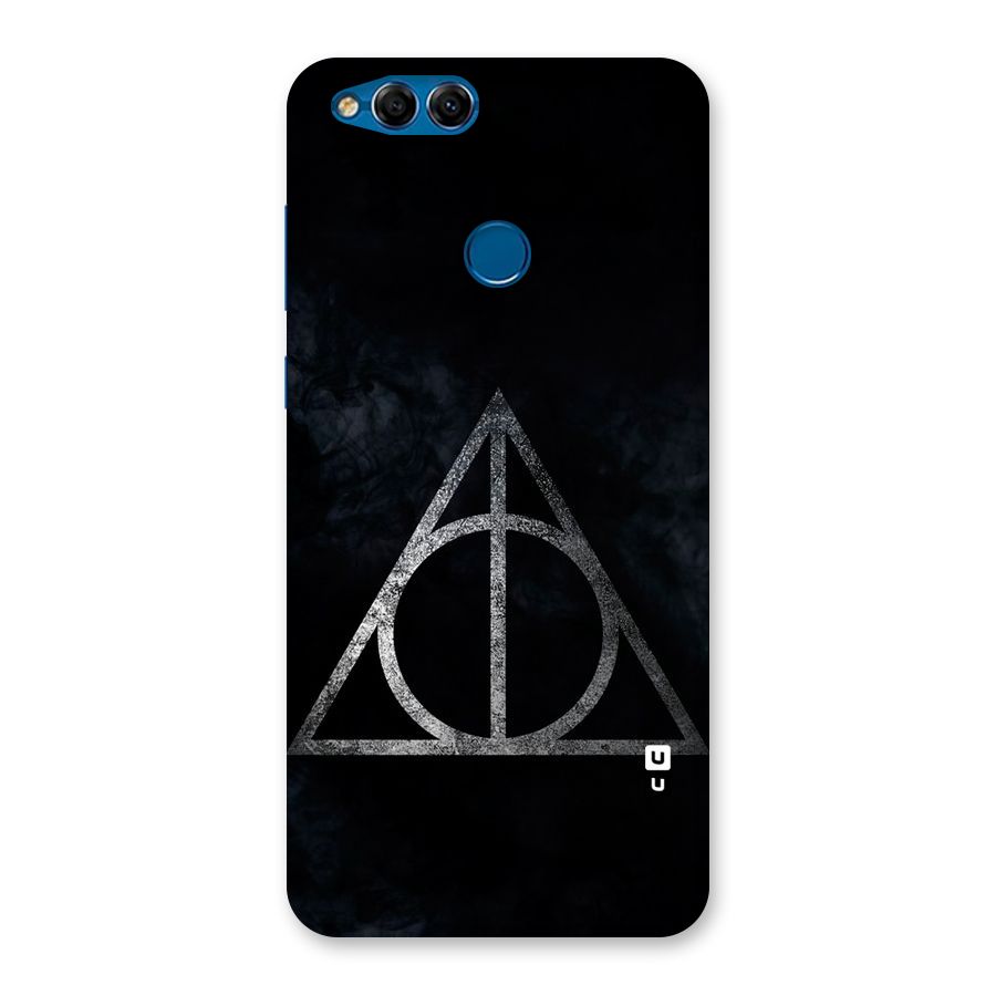 Rugged Triangle Design Back Case for Honor 7X