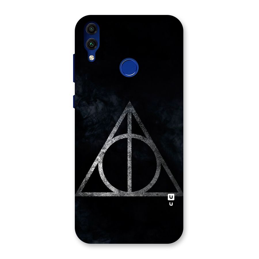 Rugged Triangle Design Back Case for Honor 8C