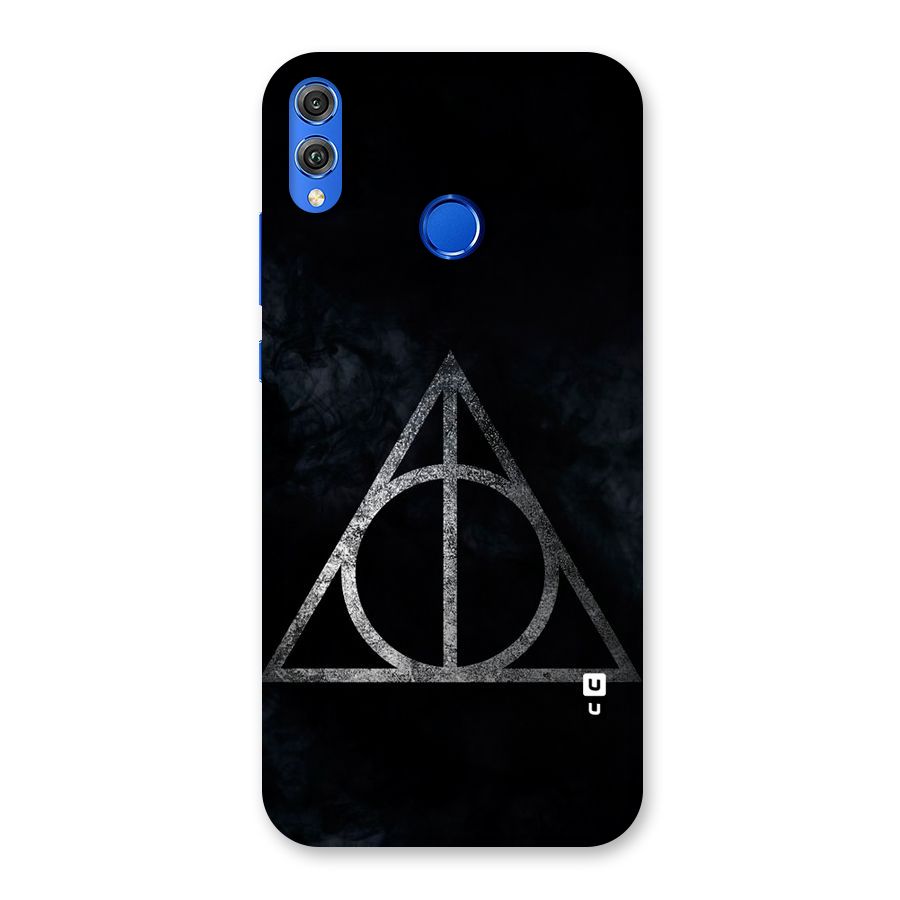 Rugged Triangle Design Back Case for Honor 8X