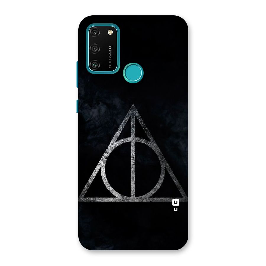 Rugged Triangle Design Back Case for Honor 9A