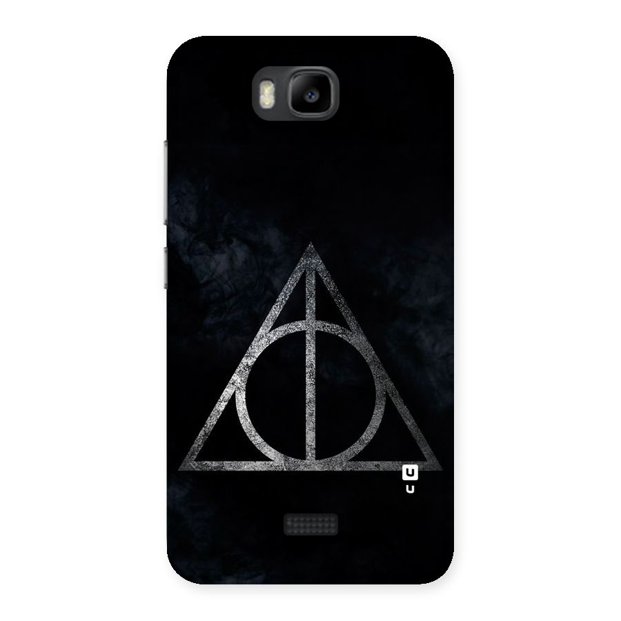 Rugged Triangle Design Back Case for Honor Bee