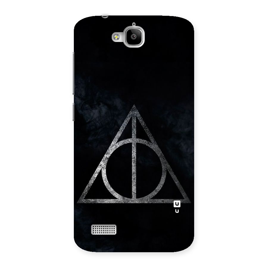Rugged Triangle Design Back Case for Honor Holly