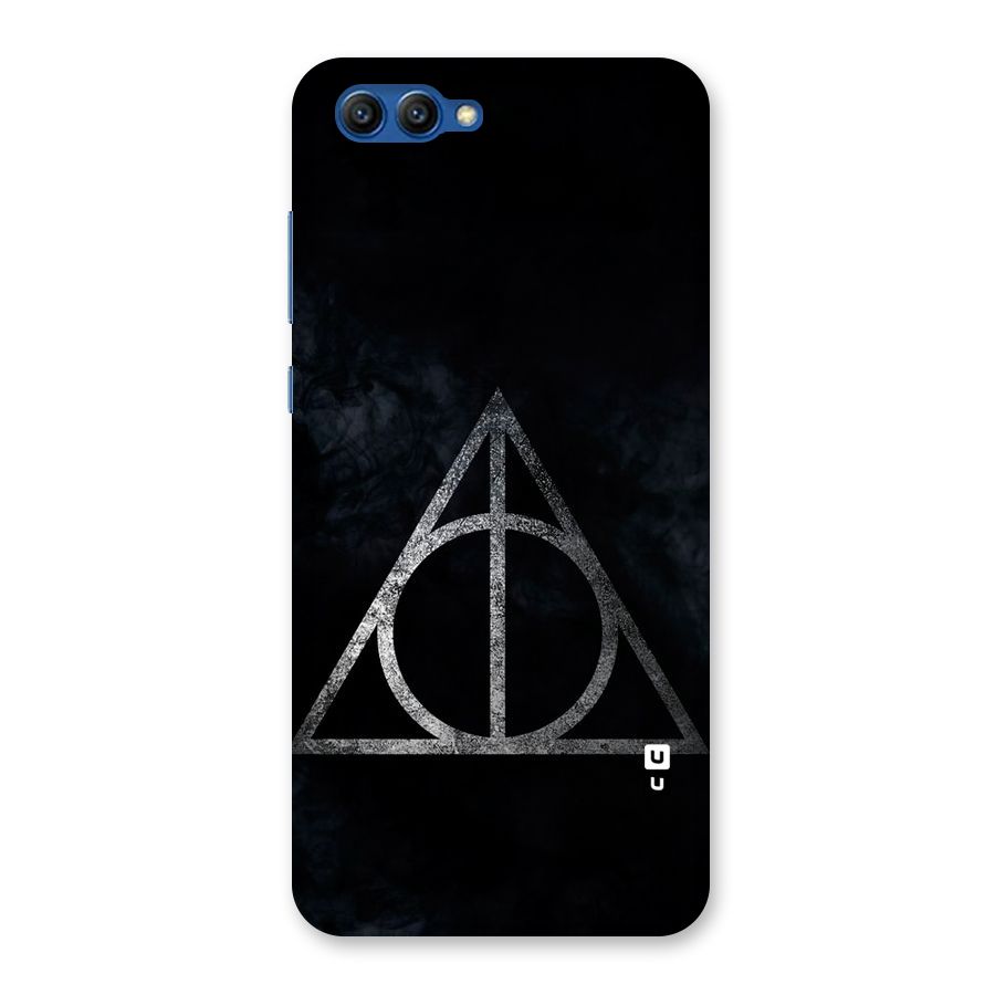 Rugged Triangle Design Back Case for Honor View 10