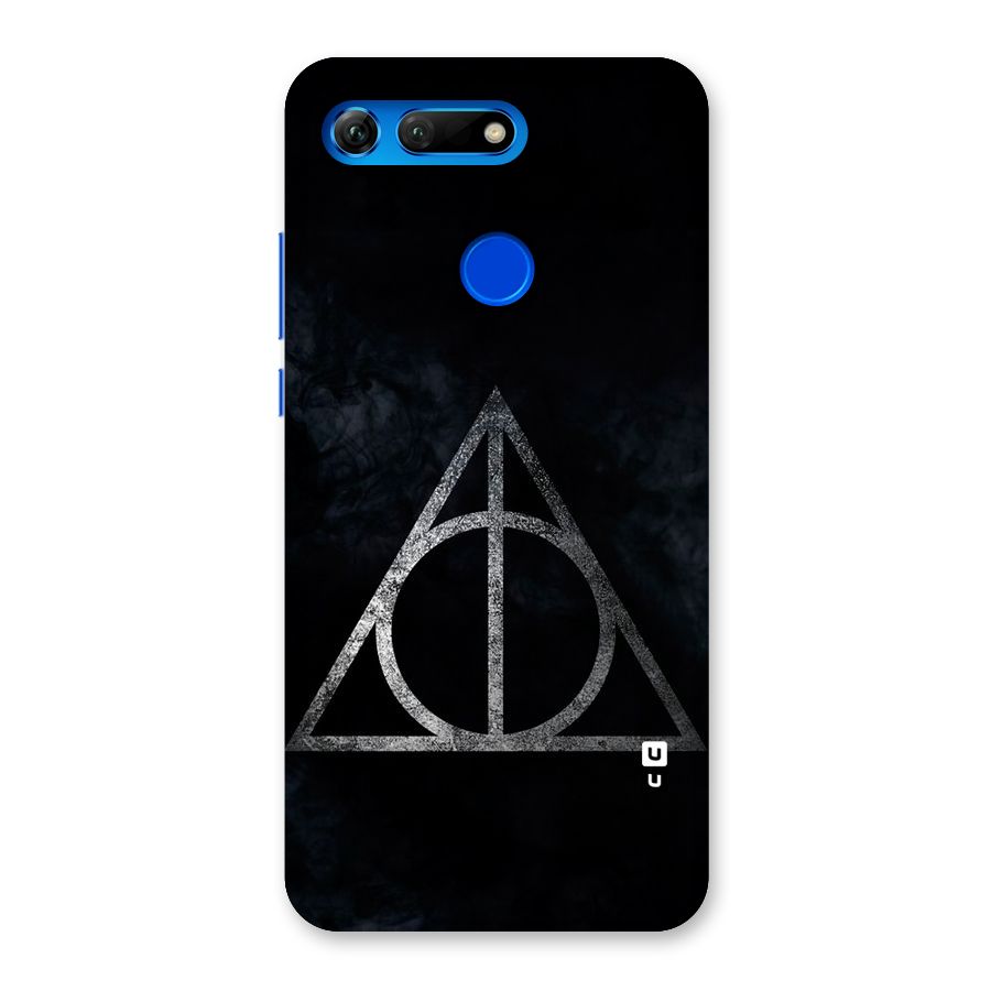 Rugged Triangle Design Back Case for Honor View 20