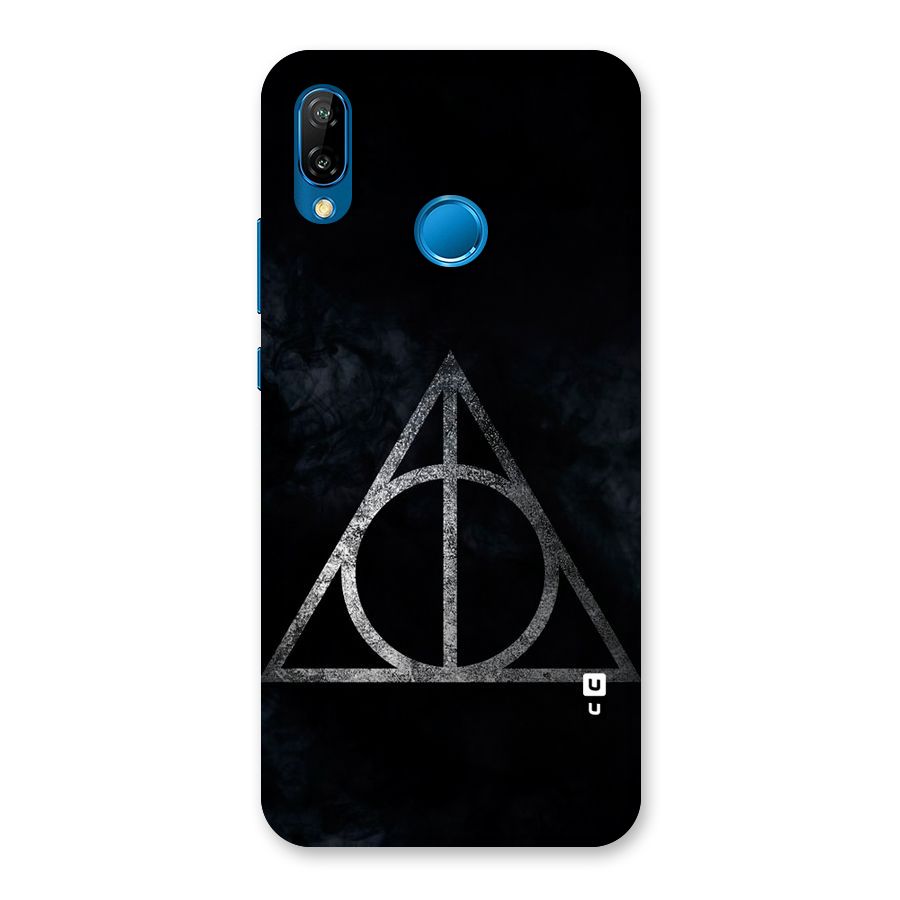 Rugged Triangle Design Back Case for Huawei P20 Lite