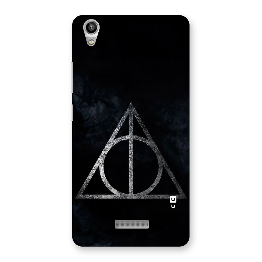 Rugged Triangle Design Back Case for Lava-Pixel-V1