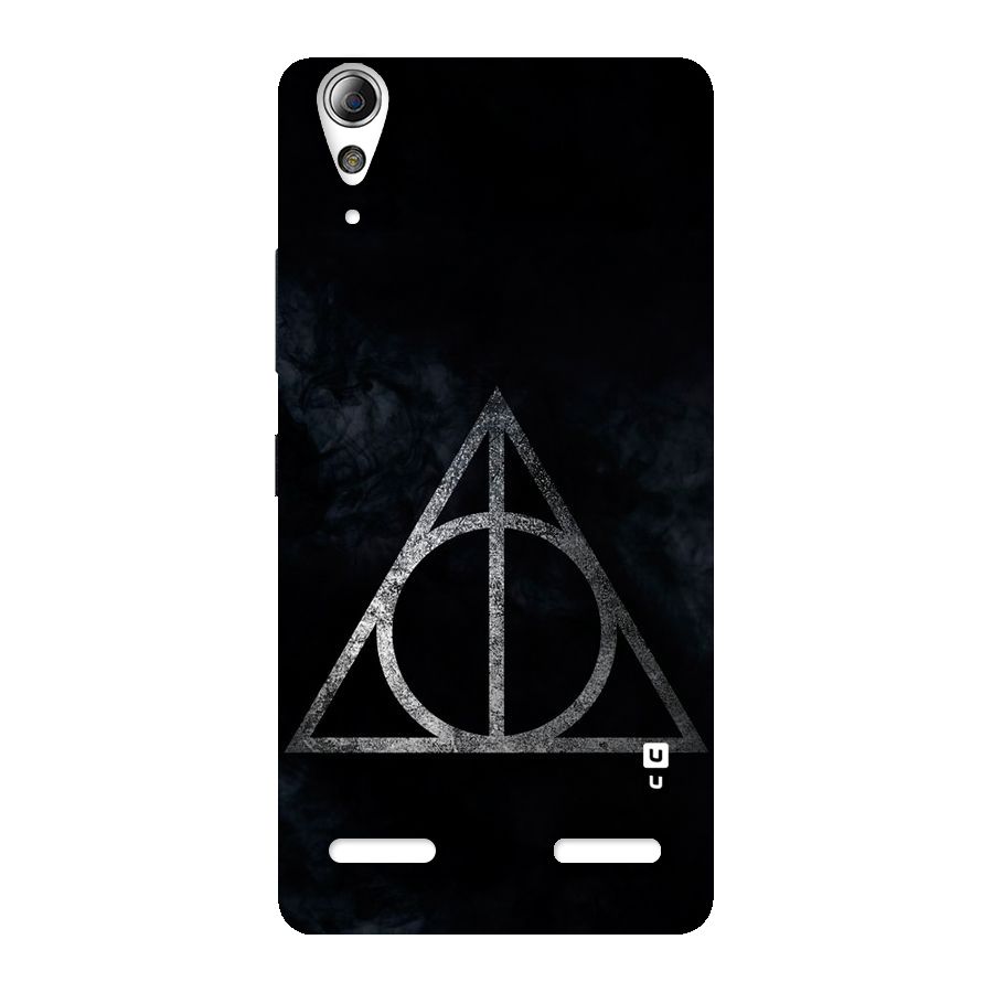 Rugged Triangle Design Back Case for Lenovo A6000 Plus