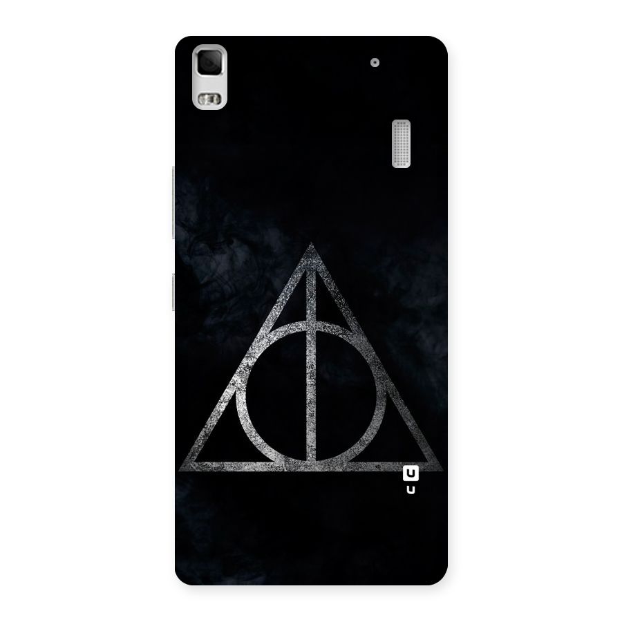 Rugged Triangle Design Back Case for Lenovo K3 Note