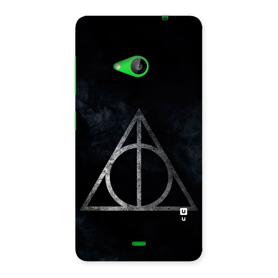 Rugged Triangle Design Back Case for Lumia 535