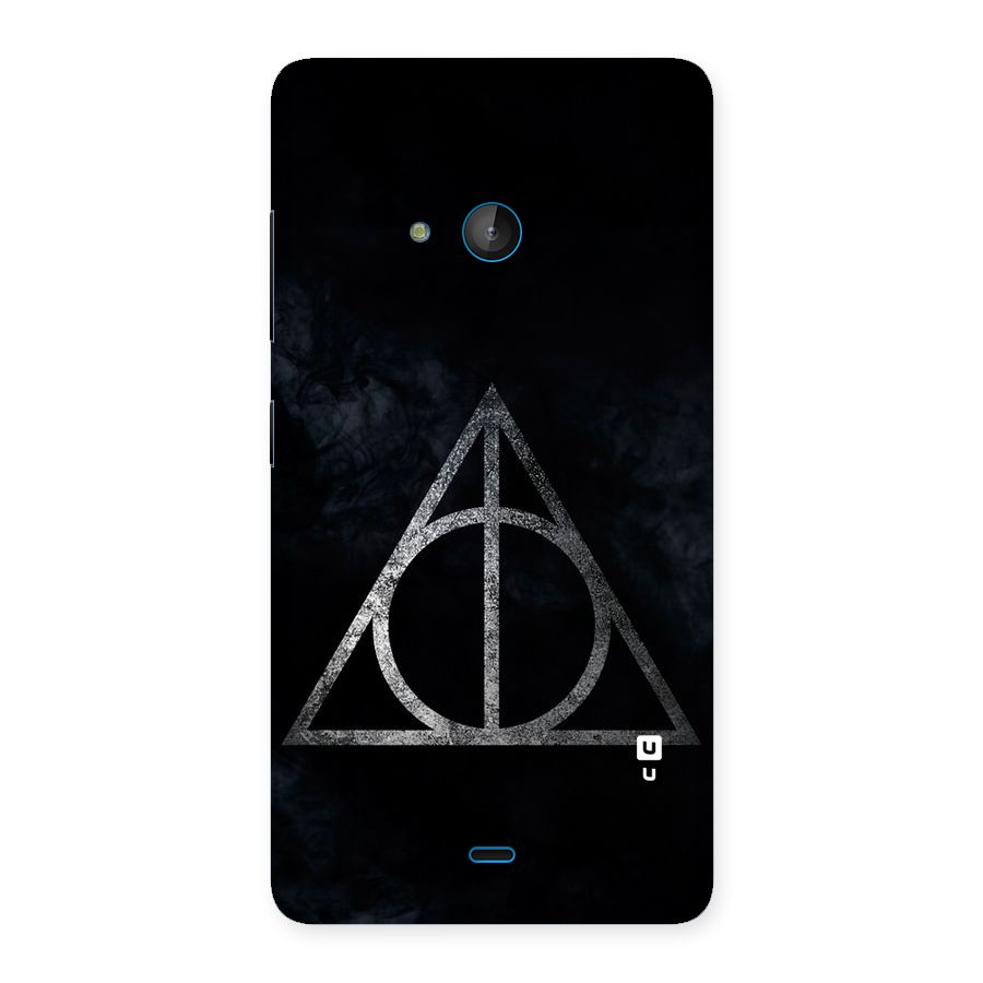 Rugged Triangle Design Back Case for Lumia 540