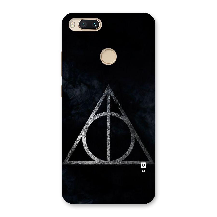 Rugged Triangle Design Back Case for Mi A1