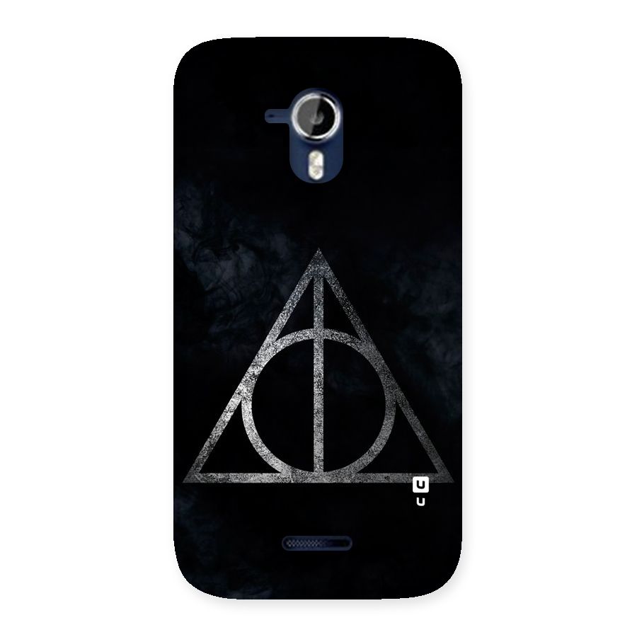 Rugged Triangle Design Back Case for Micromax Canvas Magnus A117