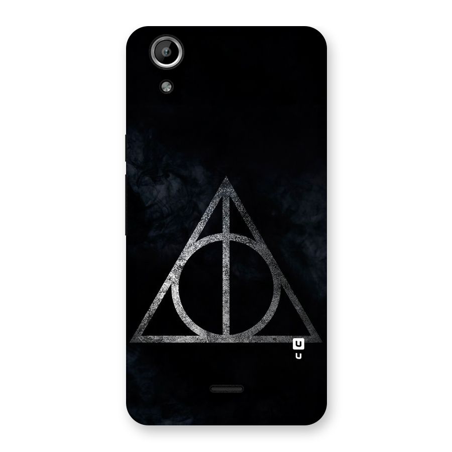 Rugged Triangle Design Back Case for Micromax Canvas Selfie Lens Q345