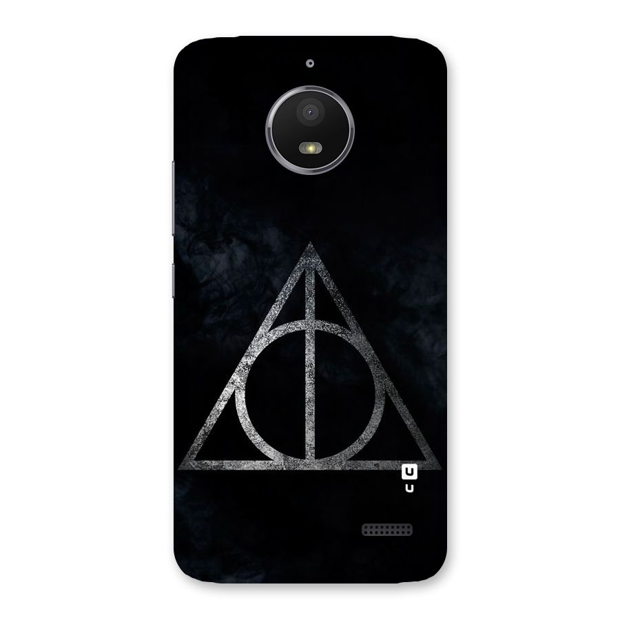 Rugged Triangle Design Back Case for Moto E4