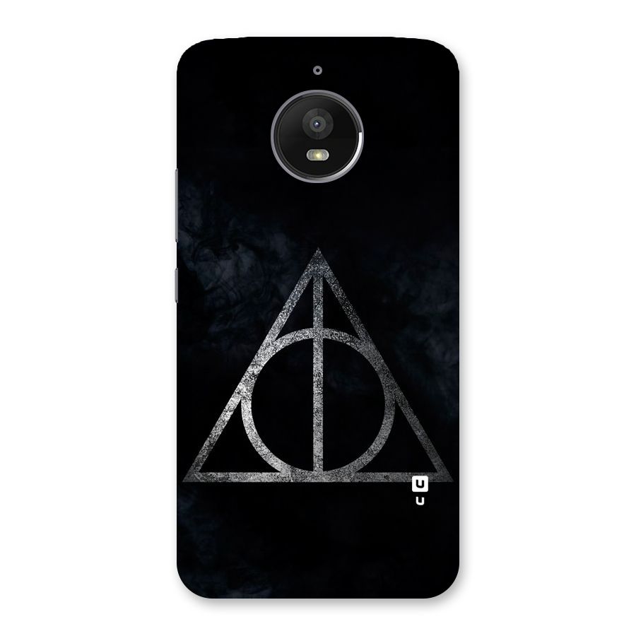 Rugged Triangle Design Back Case for Moto E4 Plus