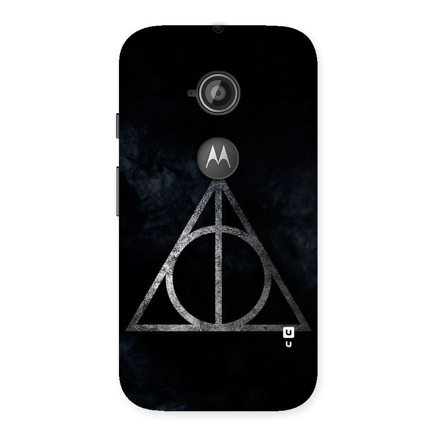 Rugged Triangle Design Back Case for Moto E 2nd Gen