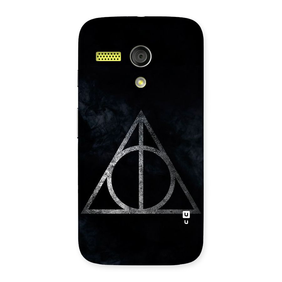 Rugged Triangle Design Back Case for Moto G