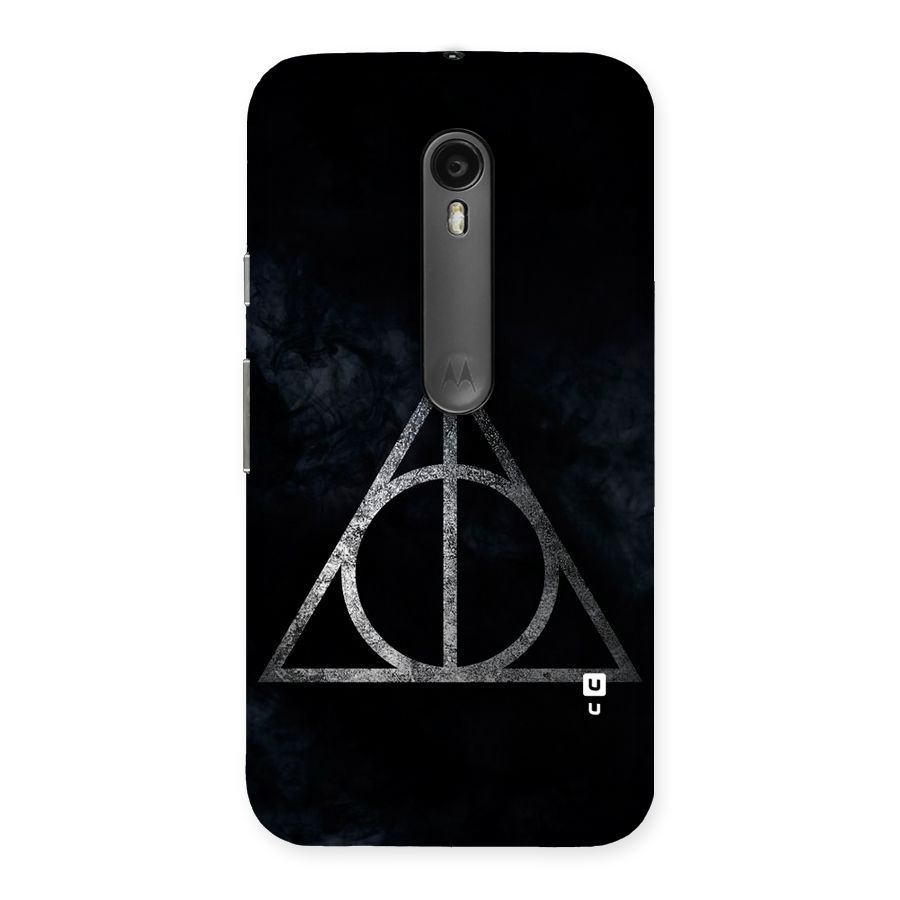Rugged Triangle Design Back Case for Moto G3