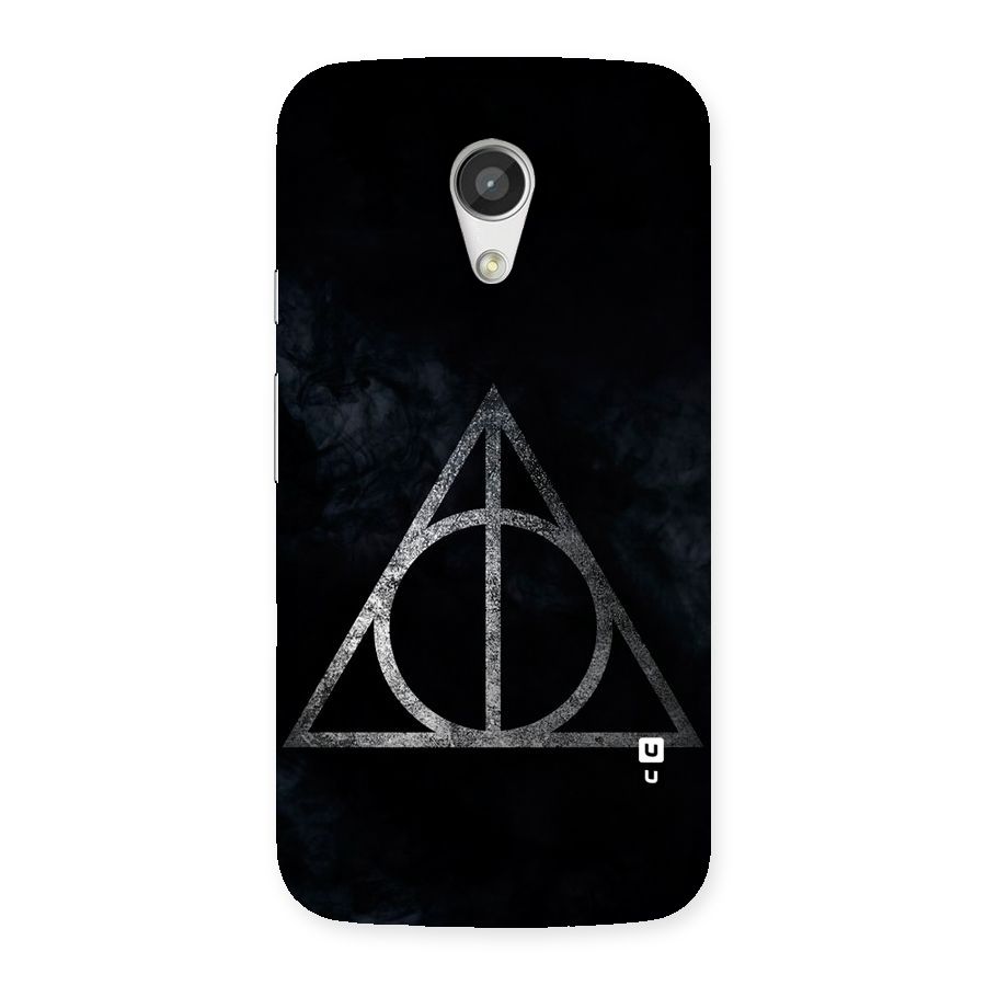 Rugged Triangle Design Back Case for Moto G 2nd Gen