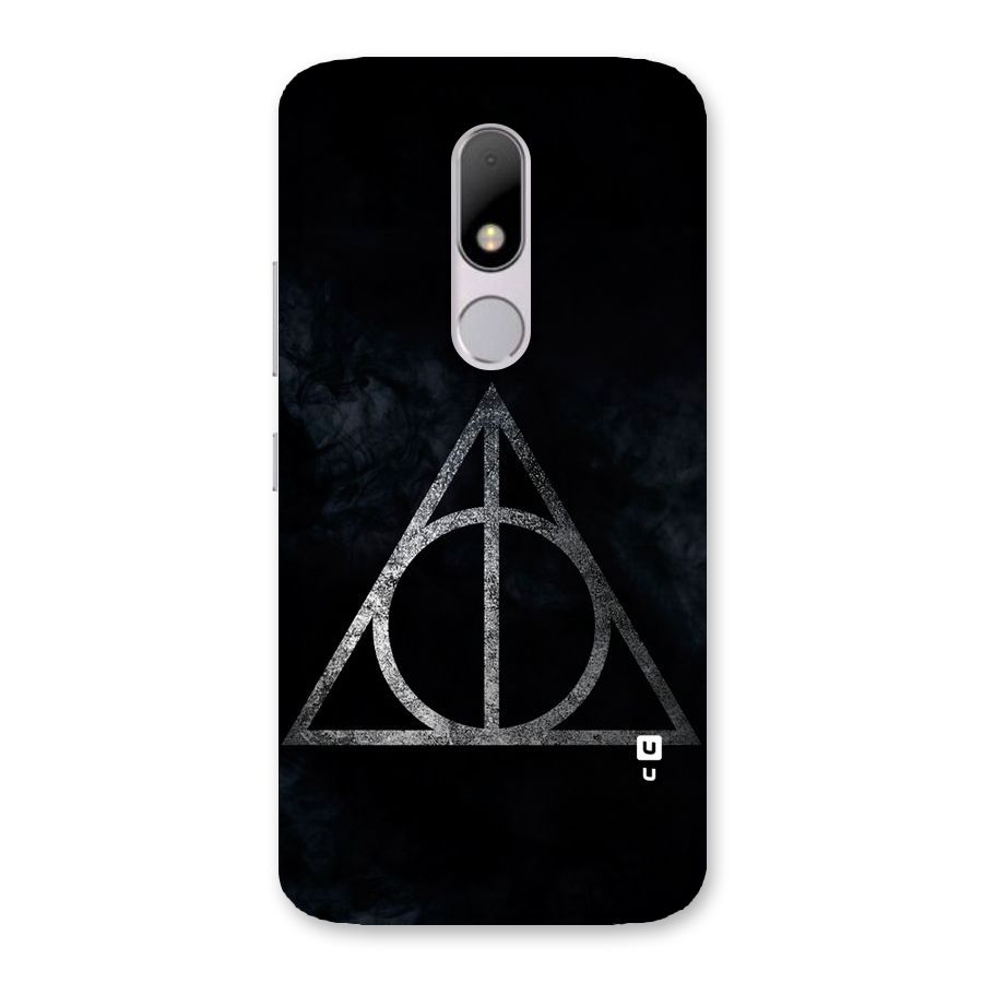 Rugged Triangle Design Back Case for Moto M