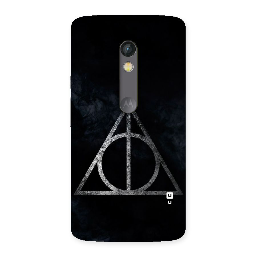 Rugged Triangle Design Back Case for Moto X Play