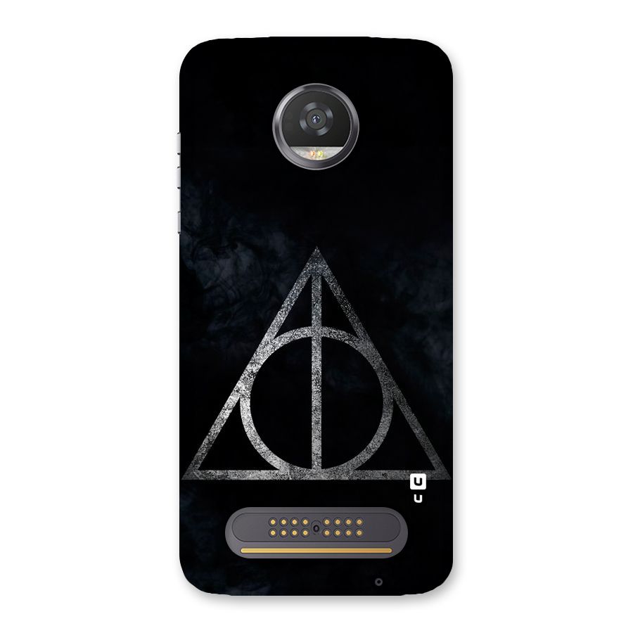 Rugged Triangle Design Back Case for Moto Z2 Play