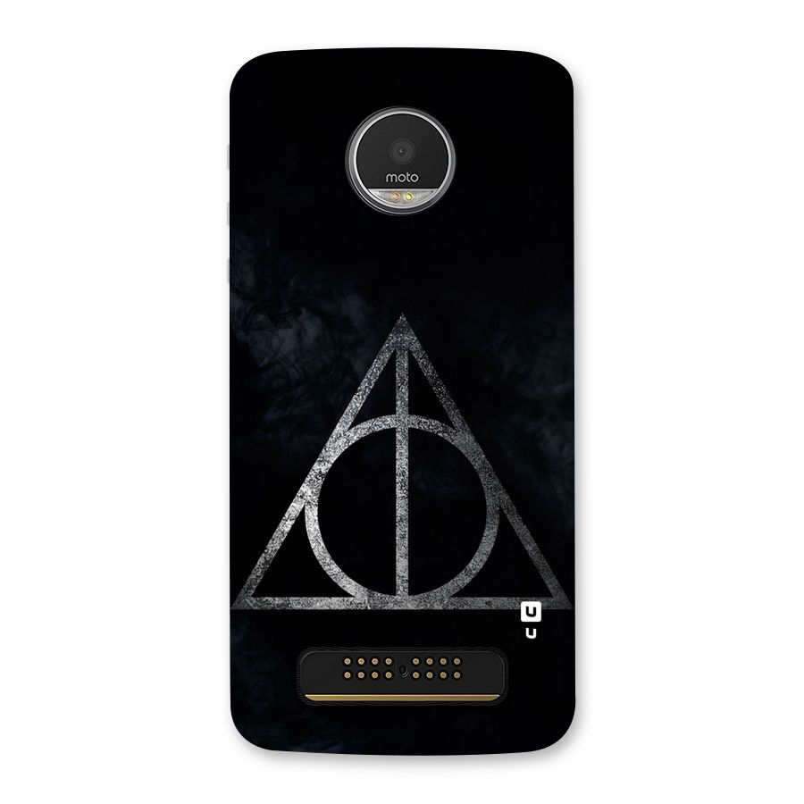 Rugged Triangle Design Back Case for Moto Z Play