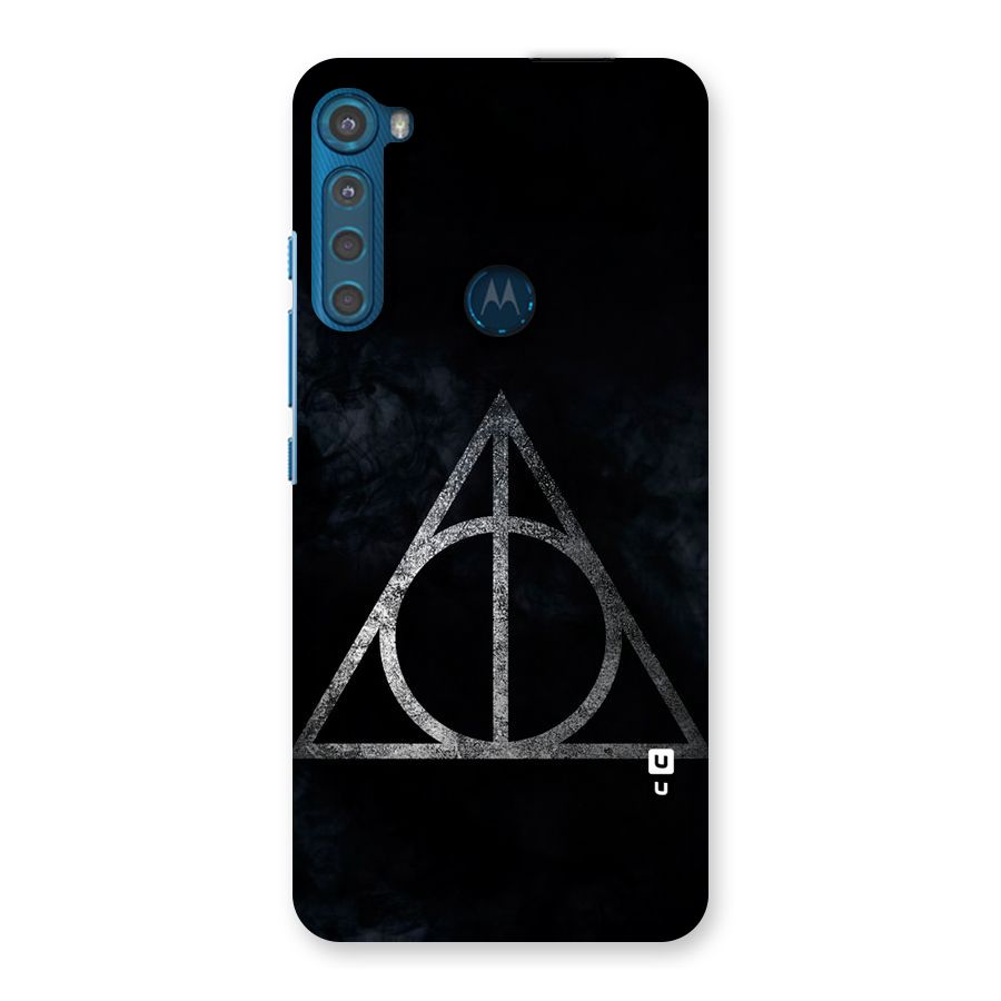 Rugged Triangle Design Back Case for Motorola One Fusion Plus