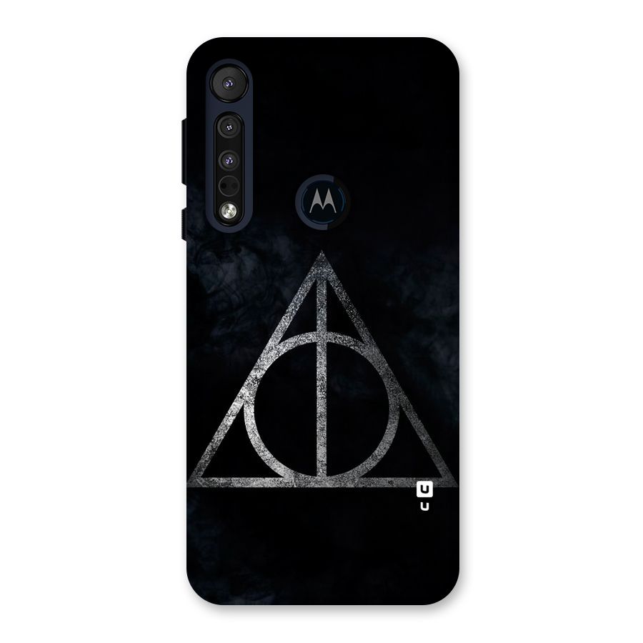 Rugged Triangle Design Back Case for Motorola One Macro