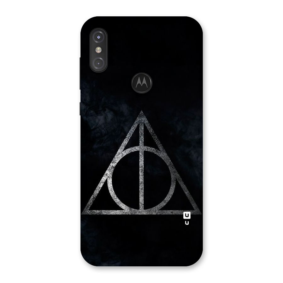 Rugged Triangle Design Back Case for Motorola One Power