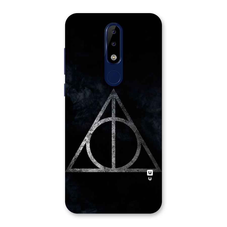 Rugged Triangle Design Back Case for Nokia 5.1 Plus