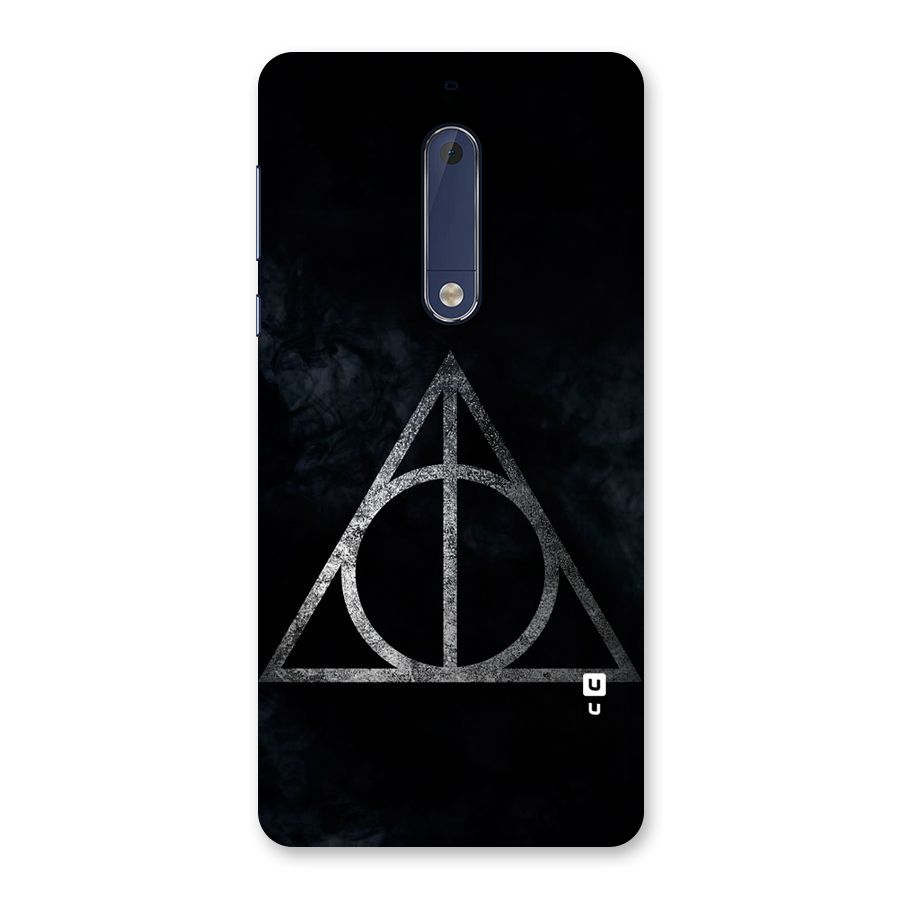 Rugged Triangle Design Back Case for Nokia 5