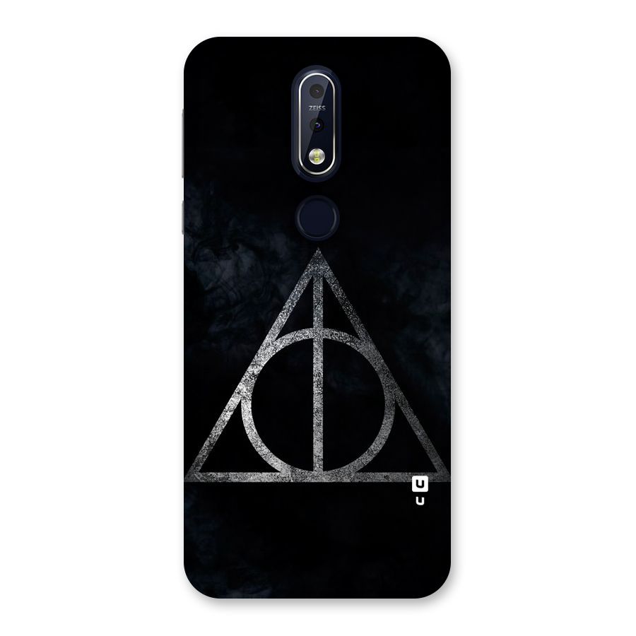 Rugged Triangle Design Back Case for Nokia 7.1