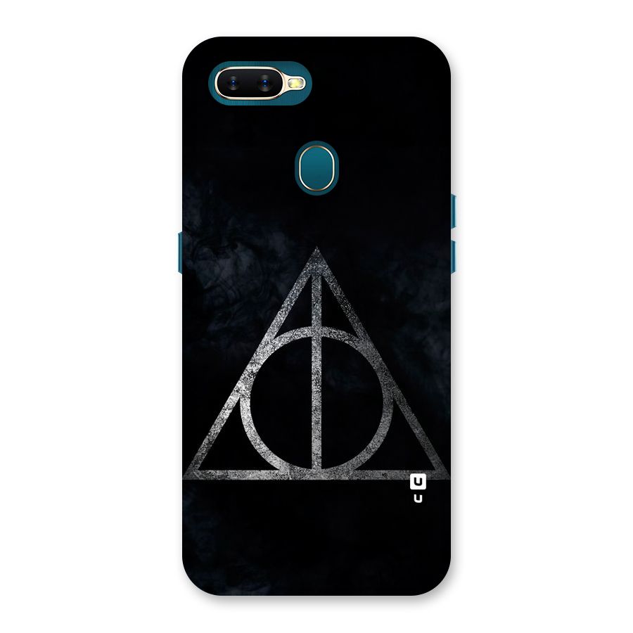 Rugged Triangle Design Back Case for Oppo A11k