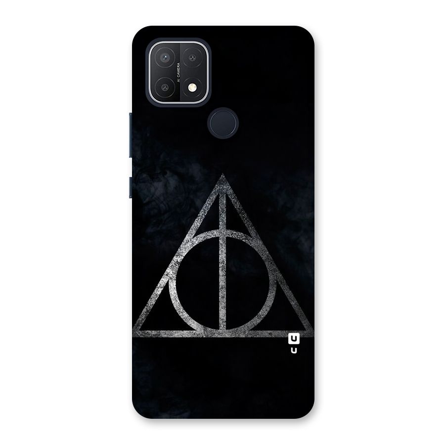 Rugged Triangle Design Back Case for Oppo A15