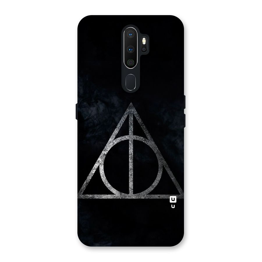 Rugged Triangle Design Back Case for Oppo A5 (2020)