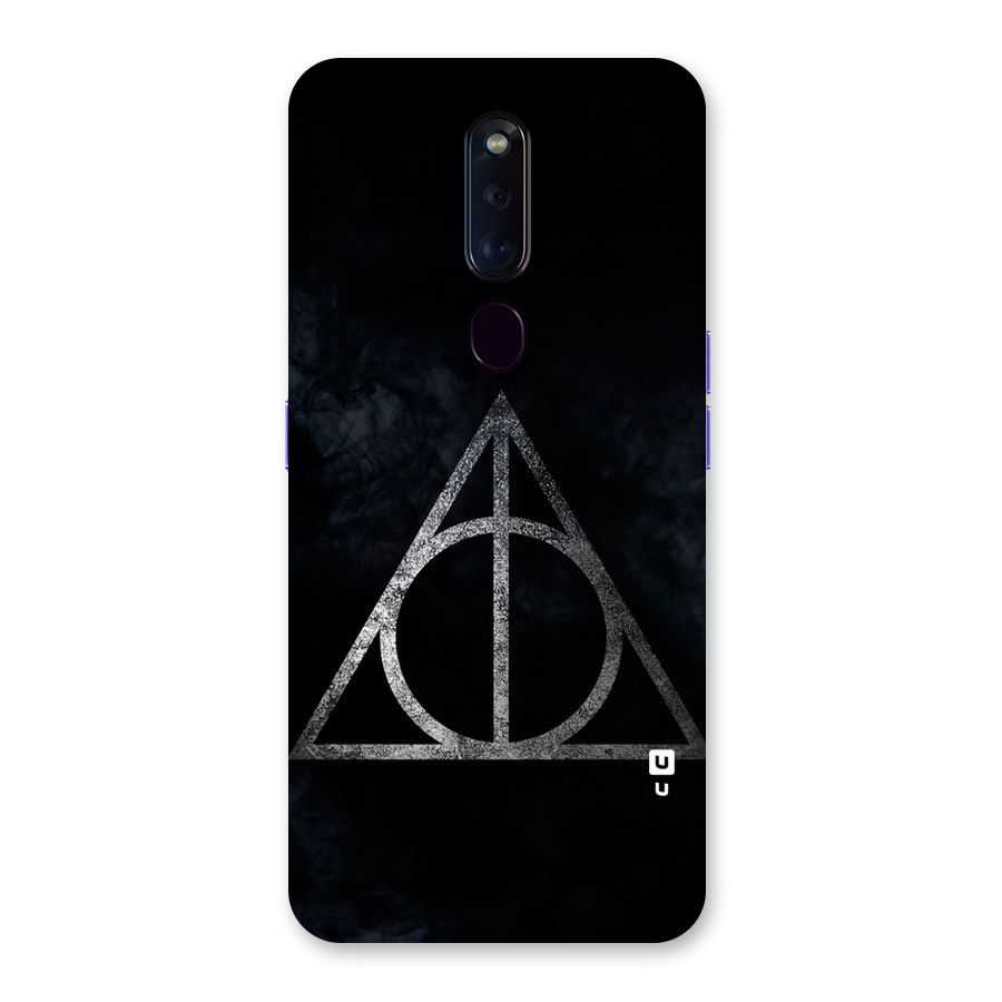 Rugged Triangle Design Back Case for Oppo F11 Pro