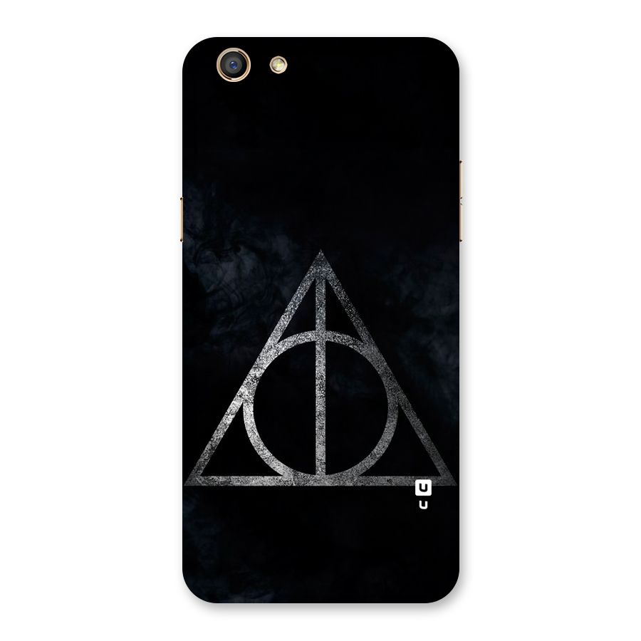 Rugged Triangle Design Back Case for Oppo F3