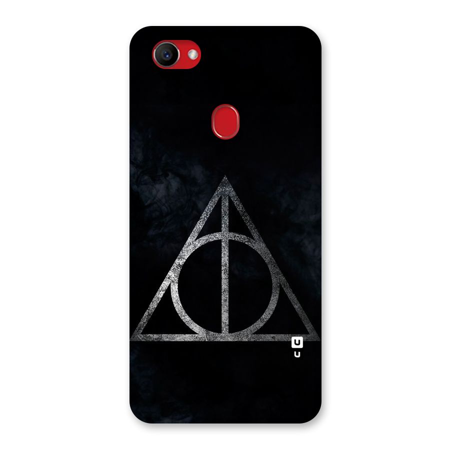 Rugged Triangle Design Back Case for Oppo F7