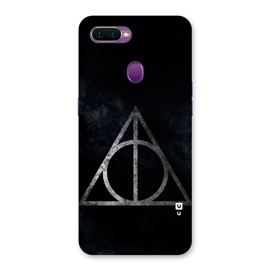 Rugged Triangle Design Back Case for Oppo F9