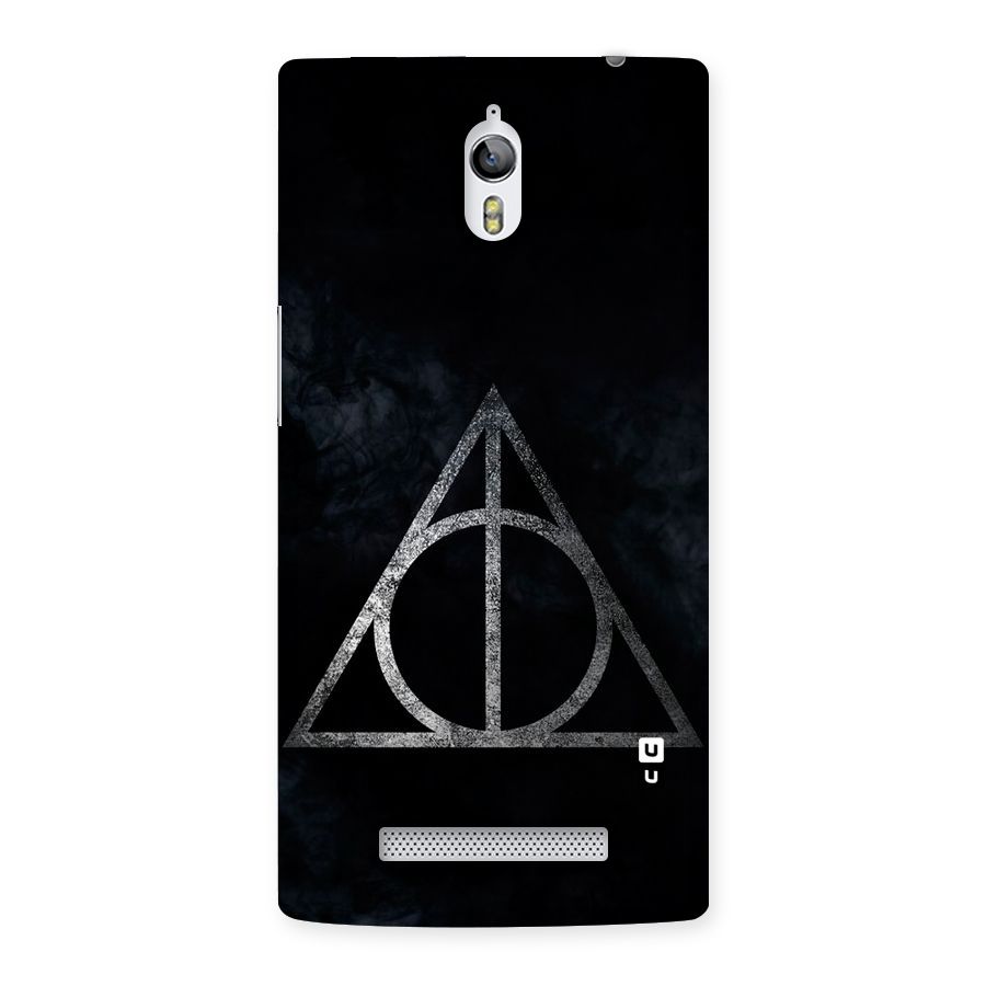 Rugged Triangle Design Back Case for Oppo Find 7