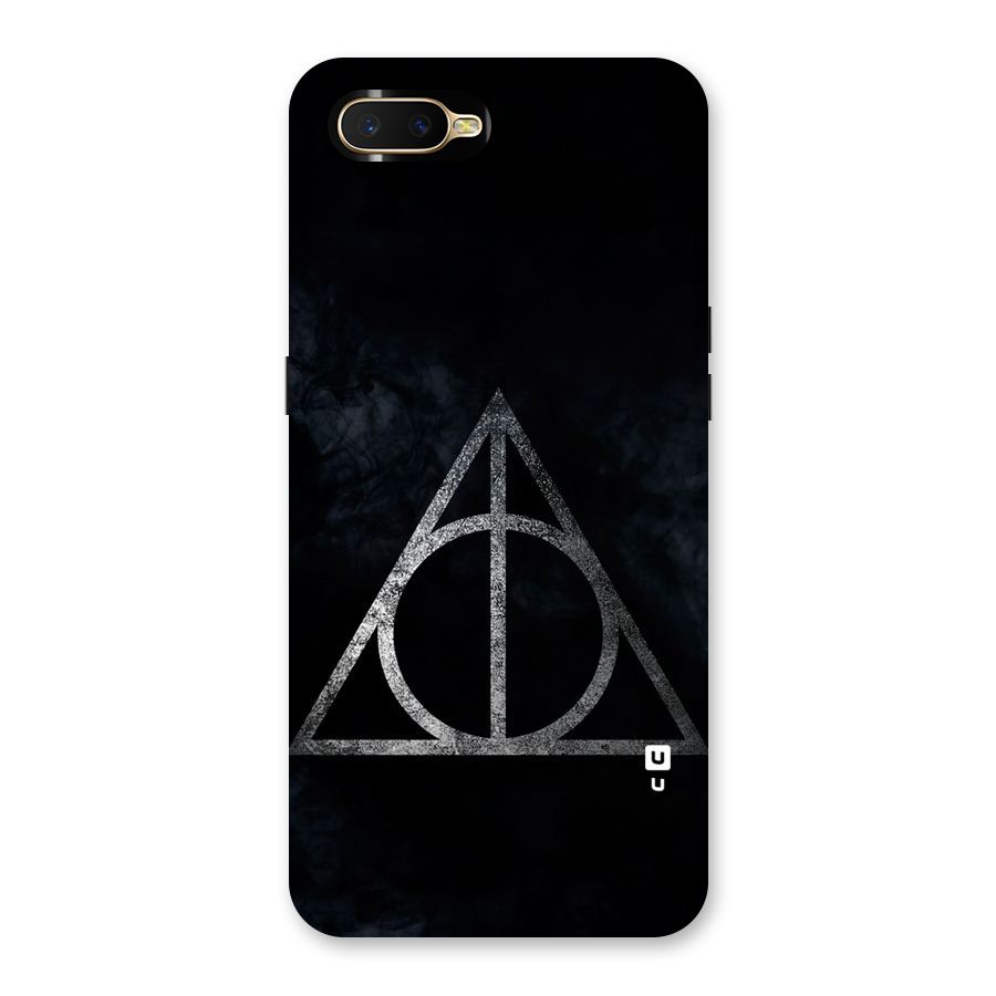 Rugged Triangle Design Back Case for Oppo K1