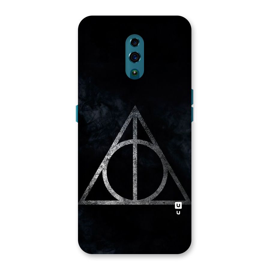 Rugged Triangle Design Back Case for Oppo Reno