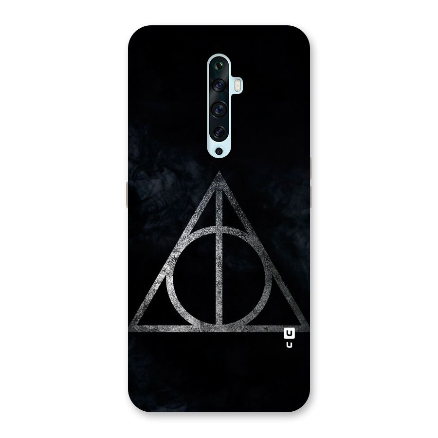 Rugged Triangle Design Back Case for Oppo Reno2 F