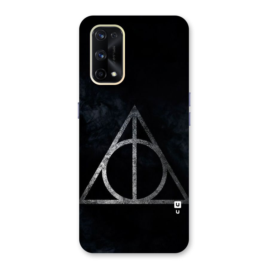 Rugged Triangle Design Glass Back Case for Realme X7 Pro